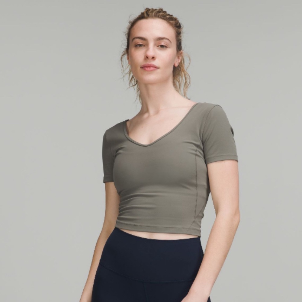 NWOT Lululemon Align T-shirt Grey